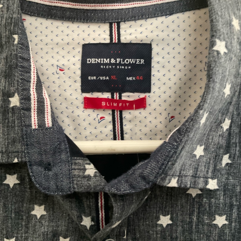 XL mens Slim-fit cotton heavyweight